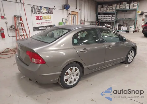 2008 Honda Civic Lx z USA, uszkodzony, nr VIN 2HGFA15568H311135